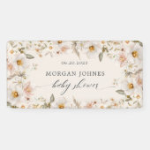 Blumenzettel im Frühjahr Banner (Horizontal)