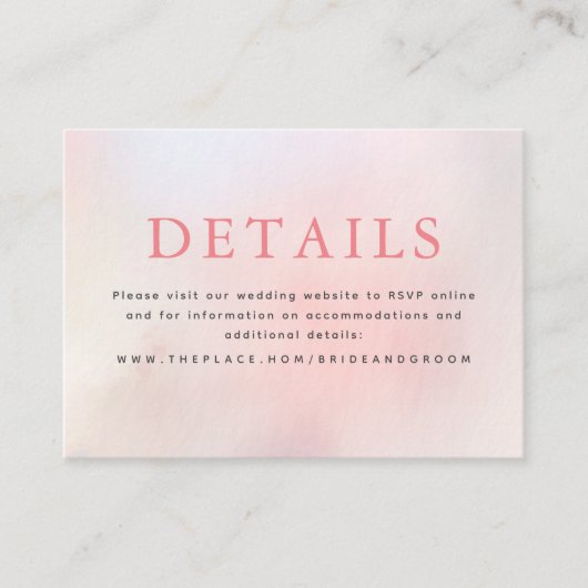 Blumenzettel Kleine Eintrittskarte Begleitkarte (Vorderseite)