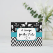 Blumenzettel Postkarte (Stehend Vorderseite)