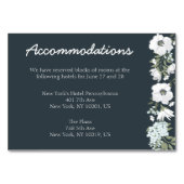 Blumenzettel Tischnummer (Vorderseite)