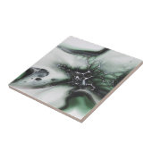 Blumenziegel, 4,25x4,25" fliese (Seite)