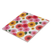 Blumenziegel Fliese (Seite)