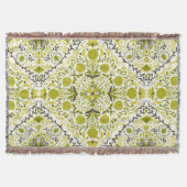 Blumenziegel in grün decke (Vorderseite)