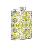 Blumenziegel in grün flachmann (Rechts)