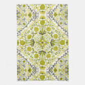 Blumenziegel in grün geschirrtuch (Vertikal)