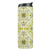 Blumenziegel in grün thermosbecher (Nach links gedreht)