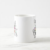Blumenziel-Empfänger-Tasse Kaffeetasse (Mittel)
