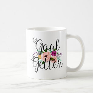 Blumenziel-Empfänger-Tasse Kaffeetasse