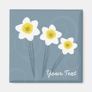 Blumenzierdesign Magnet