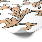 Blumenzierdrucke von Owen Jones Poster (Ecke)