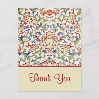Blumenzierkunst Postkarte