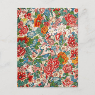 Blumenzierkunst Postkarte