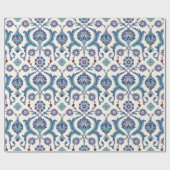 Blumenziermuster. Traditionelle arabische Naht Geschenkpapier (Flach)