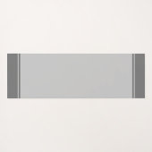 Blumenzierrad und Schiffsmalerrad auf leicht silbe Yogamatte (Rückseite (Horizontal))