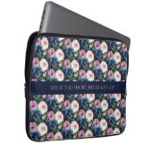 Blumenzitat Laptopschutzhülle (Vorne Rechts)