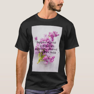 Blumenzitate T-Shirt