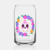 Blumenzucker-Blume Dosenglas (Rückseite)