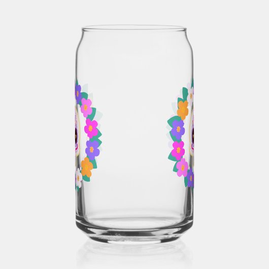 Blumenzucker-Blume Dosenglas (Rechts)