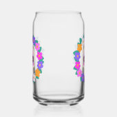 Blumenzucker-Blume Dosenglas (Links)