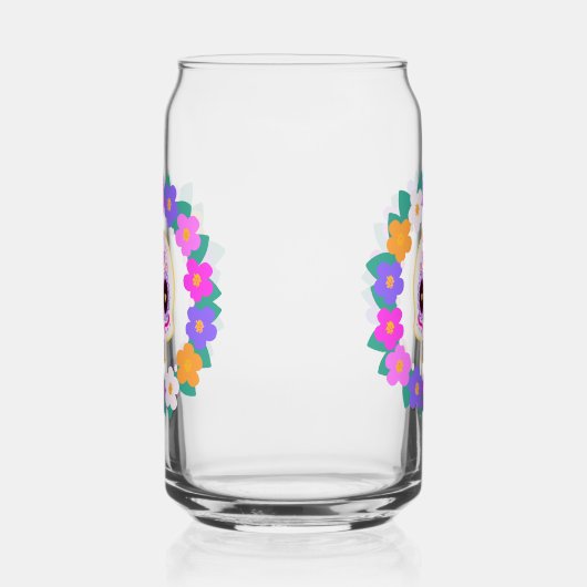 Blumenzucker-Blume Dosenglas (Links)