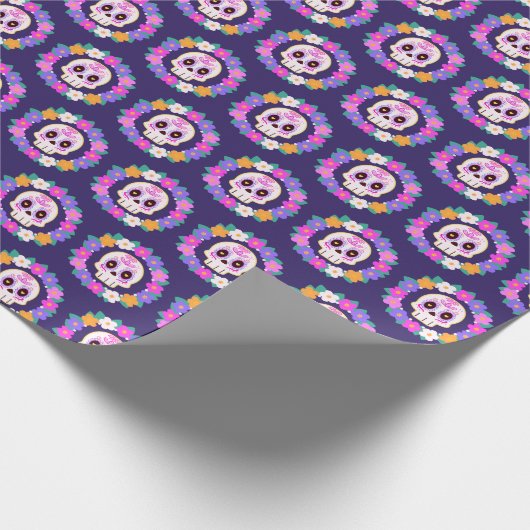 Blumenzucker-Blume Geschenkpapier (Ecke)