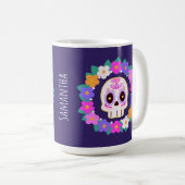 Blumenzucker-Blume Kaffeetasse (VorderseiteRechts)