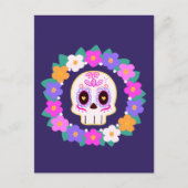 Blumenzucker-Blume Postkarte (Vorderseite)