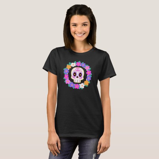 Blumenzucker-Blume T-Shirt (Vorne ganz)