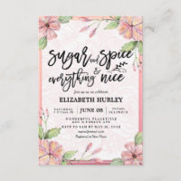 Blumenzucker & Gewürze & Alles Nette Babydusche