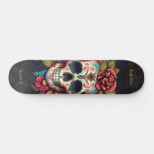 Blumenzuckercreme Süße 16 Geburtstag Skateboard (Horizontal)