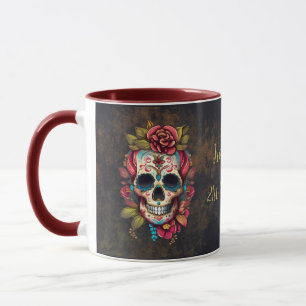 Blumenzuckercreme Süße 16 Geburtstag Tasse