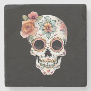 Blumenzuckerfest Steinuntersetzer