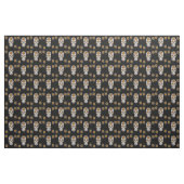 Blumenzuckerschädel Stoff (Fat Quarter (45,7 x 55,9 cm))