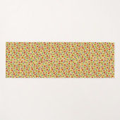 Blumenzuckerschädel Yogamatte (Vorderseite (Horizontal))