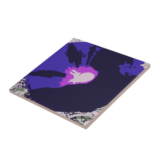 Blumenzunge Fliese (Seite)