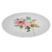 Blumenzuschnitt Schneidebrett (Ecke)