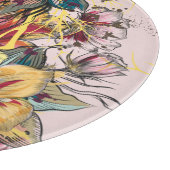 Blumenzuschnitt Schneidebrett (Ecke)