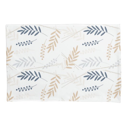 Blumenzweig Kissenbezug (Vorderseite)