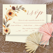 Blumenzweig mit pfirsichfarbenen Blume Hochzeit im