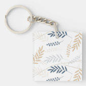 Blumenzweig Schlüsselanhänger (Vorderseite)