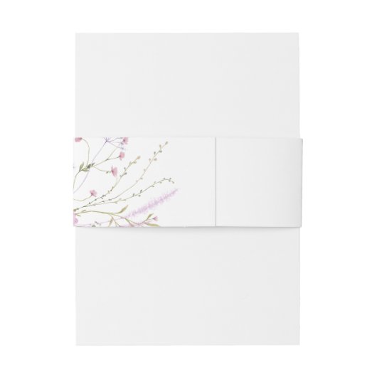 Blumenzwiebelband Einladungsbanderole (Rückseitenbeispiel)