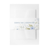 Blumenzwiebelband Einladungsbanderole (Vorderseite Beispiel)