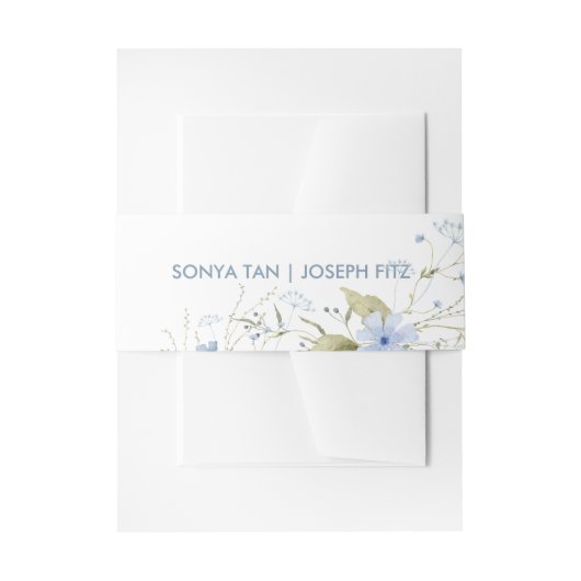 Blumenzwiebelband Einladungsbanderole (Vorderseite Beispiel)