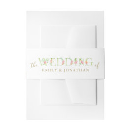 Blumenzwiebelband Einladungsbanderole