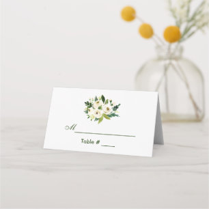 Blumenzwiebelblume Platzkarte