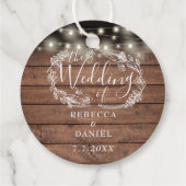 Blumenzwiebelblumen Geschenkanhänger (Rückseite)