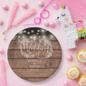 Blumenzwiebelblumen Pappteller (Party)