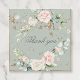 Blumenzwiebelblütenhochzeit Geschenkanhänger