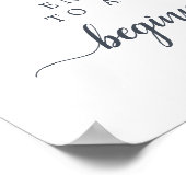 Blumenzwiebelduft Poster (Ecke)