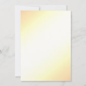 Blumenzwiebeleinladung Einladung (Rückseite)